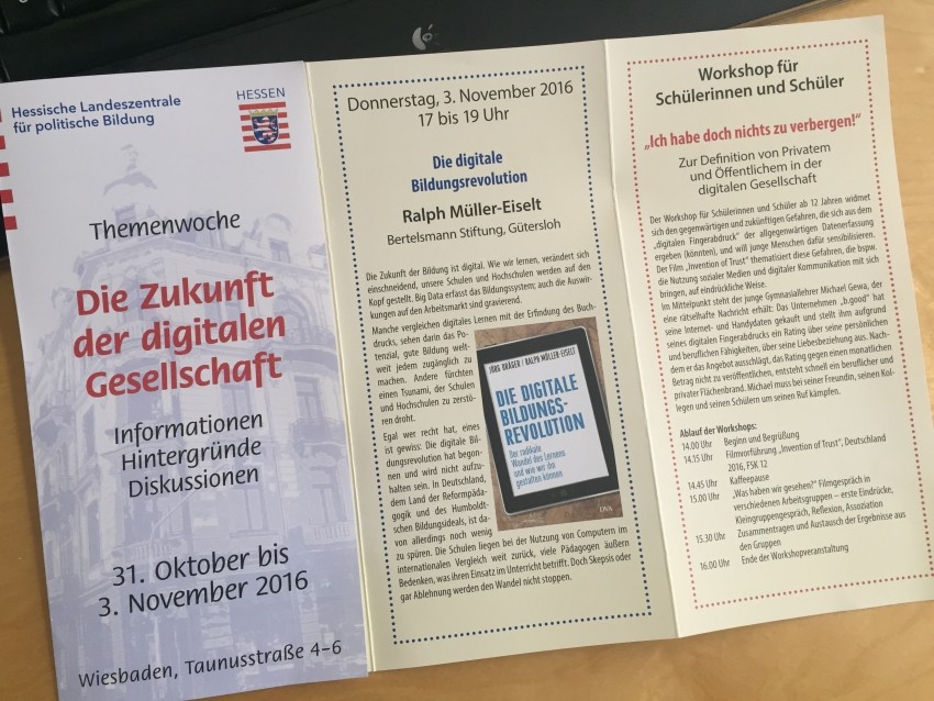 Themenwoche: Die Zukunft der digitalen Gesellschaft